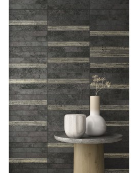  STONE BLACK BRICK 35X35 PLATERA