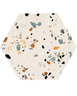 CARRELAGE GOBI HEX. 20X24 MATE PRISSMACER