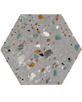  GOBI GRIGIO HEX. 20X24 MATE PRISSMACER
