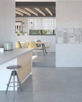 PORCELÁNICO EFECTO CEMENTO HABITAT MATE PRISSMACER