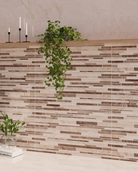 GLOSSY WALL TILE GALES 25X70 PRISSMACER