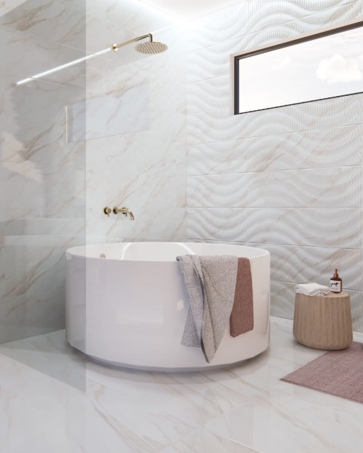  ESS. CALACATTA GOLD 30X90 PRISSMACER