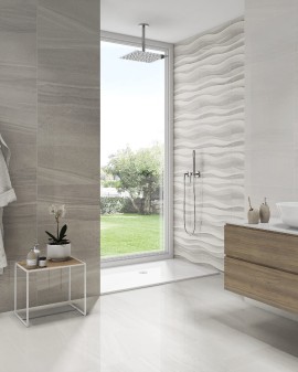 ESS. ORIENTE GRIS 33,3X55 BRILLO PRISSMACER
