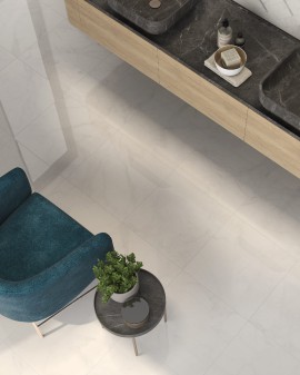 RED BODY FLOOR TILE CESANO VINCA GLOSSY 45X45 PRISSMACER