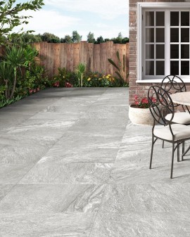 CARRELAGE EFFET PIERRE PIAZZA 2CM 60X90 ANTIDÉRAPANT NAVARTI