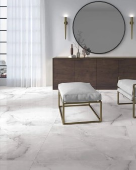 POLISHED MARBLE EFFECT PORCELAIN ALLURE NAVARTI