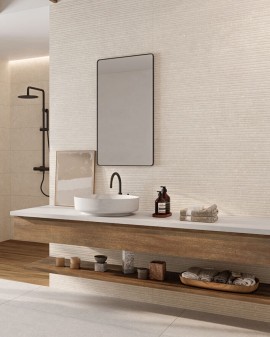 LAZA BEIGE RLV 30X90 MATE NAVARTI