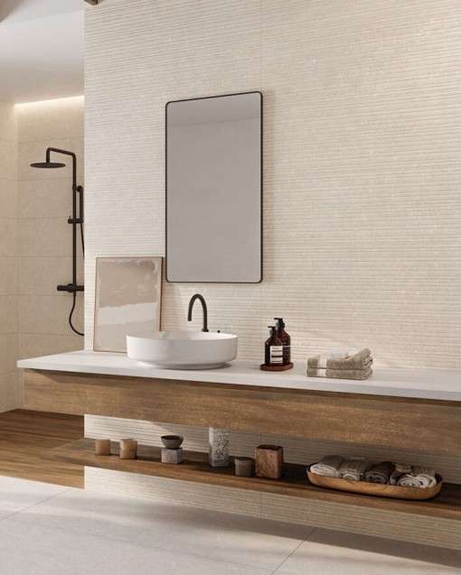 LAZA BEIGE RLV 30X90 MATE NAVARTI