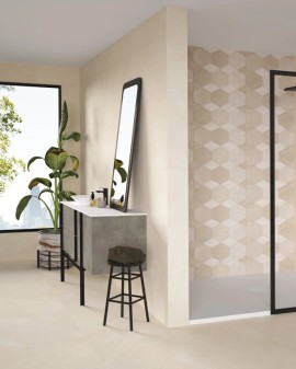 RED BODY WALL TILE STONE EFFECT KEON MATT 20X60 NAVARTI