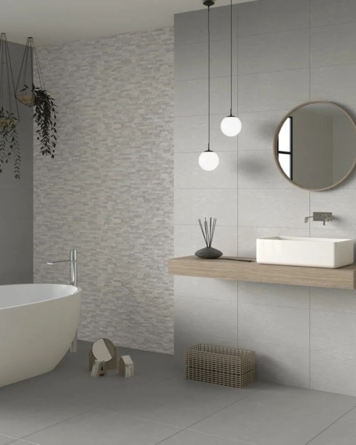 DAFNE GRIS MATE 25X50 NAVARTI
