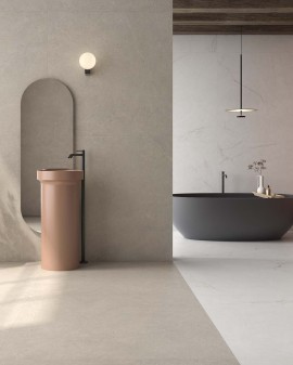 PORCELÁNICO EFECTO PIEDRA SERENNA MUD 100X100 GEOTILES