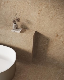 PORCELAIN TILE EFECTO PIEDRA SOLARIS AMBER MATE COLORKER