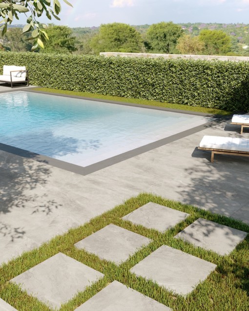 PORCELÁNICO EFECTO PIEDRA AZUMA ROCK ANTI-SLIP 2CM IMOLA