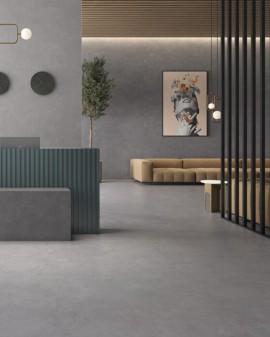 GRÈS CÉRAME EFFET BETON ZERO 100X100 GEOTILES