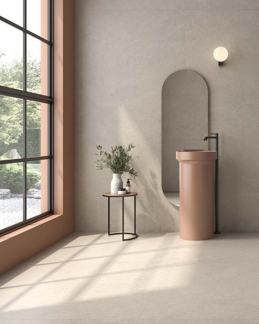 PORCELÁNICO EFECTO PIEDRA SERENNA 100X100 GEOTILES