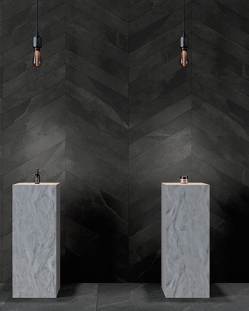 PIEDRA SLASH DARK GREY TUSCANIA