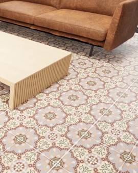 PORCELÁNICO HIDRÁULICO VOLGA MATE  20X20 OLIVIA