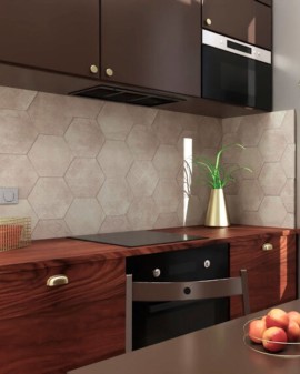  MALLORCA MIX ALMOND MATE 17,5X20 HEX. OLIVIA