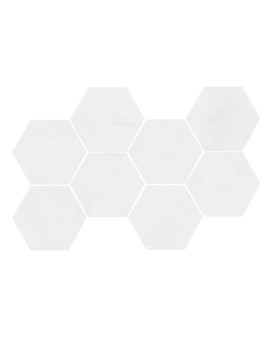 TEIDE MATT PORCELAIN TILE 17.5X20 HEX. OLIVIA