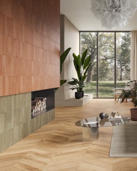 MINIATURE FORNACE ROSSO MATTONE MATT 6X24 MARCA CORONA 1741