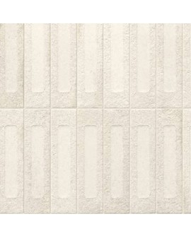  MINIATURE FORNACE BIANCO MINERALE DECO. FORMELLA 6X24 MARCA CORONA 1741