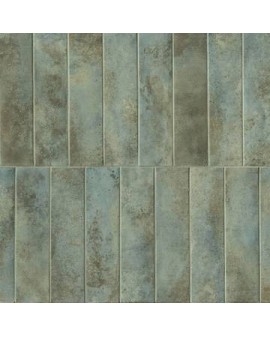 MINIATURE FUOCO VERDE RAME MATT 6X24 MARCA COR