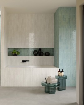  MINIATURE SODA GLOSSY BIANCO SALE 6X24 MARCA CORONA 1741