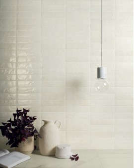 MINIATURE SODA GLOSSY WALL TILE 6X24 MARCA CORONA 1741