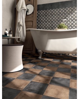  TERRA MATE 20X20 NERO MARCA CORONA 1741