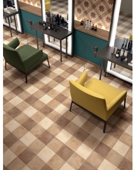  TERRA MATE 20X20 AVORIO MARCA CORONA 1741