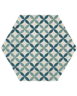  TERRA.ART DECO ASTRO O/C MATT 25X21,6 HEX. MARCA CORONA 1741