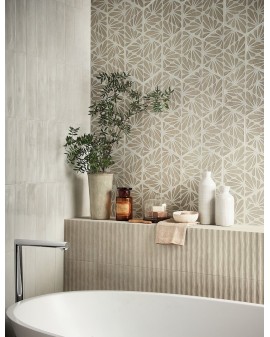 TERRACRETA DECO CESELLO ARGILLA BRILLO 25X21,6 HEX. MARCA CORONA 1741