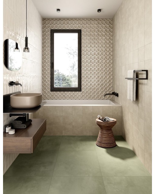  TERRACRETA VITREA ARGILLA DECO 20X20 MARCA CORONA  1741