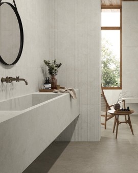 MATT STONE-EFFECT 3D DECOR PORCELAIN TILES ARKIGEO 60X120 MARCA CORONA