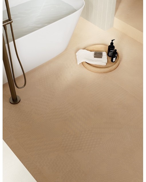  CALCECRETA BISQUE MATE DECO 60X120 MARCA CORONA