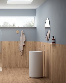 WOOD-EFFECT PORCELAIN TILES ELISIR 20X120 MARCA CORONA