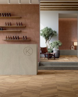  ELISIR ROYAL CHEVRON DORATO MATE DECO. 7,5X45 MARCA CORONA