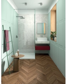  ELISIR ROYAL CHEVRON CASTANO MATE DECO. 7,5X45 MARCA CORONA