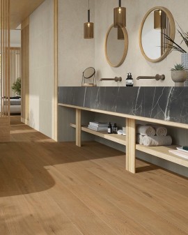 WOOD EFFECT PORCELAIN TILE ELISIR TOUCH MARCA CORONA