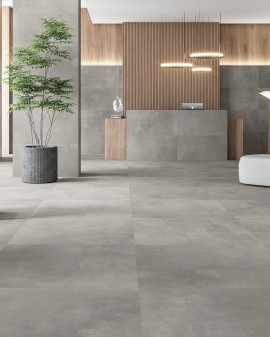 ASLAN MATT CEMENT-EFFECT PORCELAIN STONEWARE TILE PROCONCEPT
