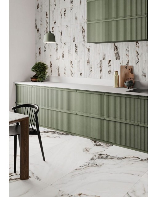 CALACATTA MONET DECO MARBLE-EFFECT PORCELAIN TILE GAYAFORES