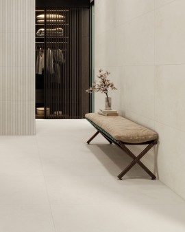 MATTE CONCRETE-EFFECT PORCELAIN TILE BORNEM AZULEV