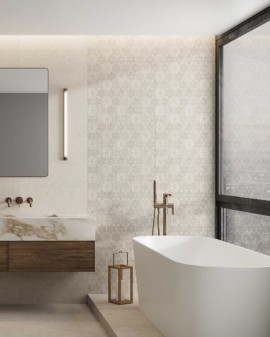 CEMENT STONE SATRS GREIGE DECO. MATE 30X60 AZULEV