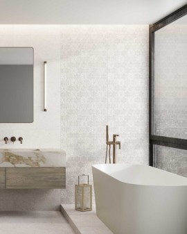 PORCELÁNICO CEMENT STONE DECO STAR MATE 30X60 AZULEV