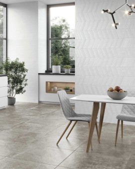 FAÏENCE CHALK MAT SLIMRECT 40X120 AZULEV