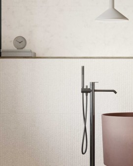 REVESTIMIENTO PASTA BLANCA TEMPLE MATE  60X120 SLIMRECT AZULEV