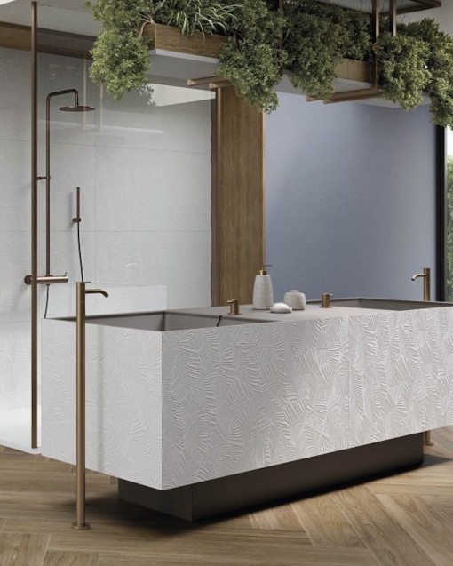 SEVEN STRIKING CHIC WHITE MATE SLIMRECT 60X120 AZULEV