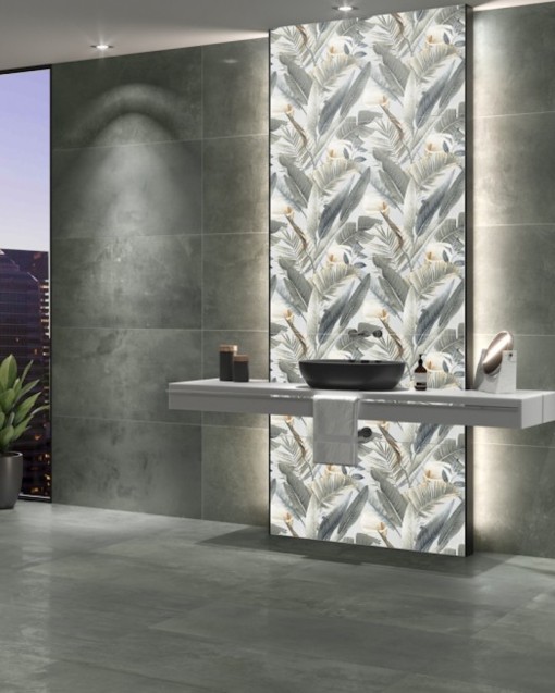 RON TROPIC MIX BLUE DECO. MATE 60X120 CRISTACER 
