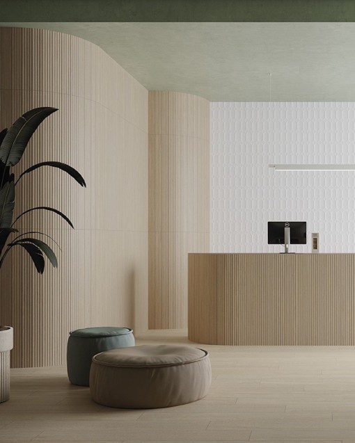 WOODLAY LINE WHITE DECO MATE RECTIFICADO CRISTACER
