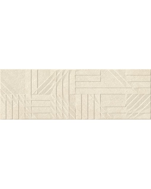  FORMENTOR DECO REL MARFIL MATE RECTIFICADO 30X90 CRISTACER
